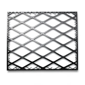Hot Rolled Black Steel Expanded Metal Mesh Thickness 2.3 mm Width 1.22 m Length 2 m