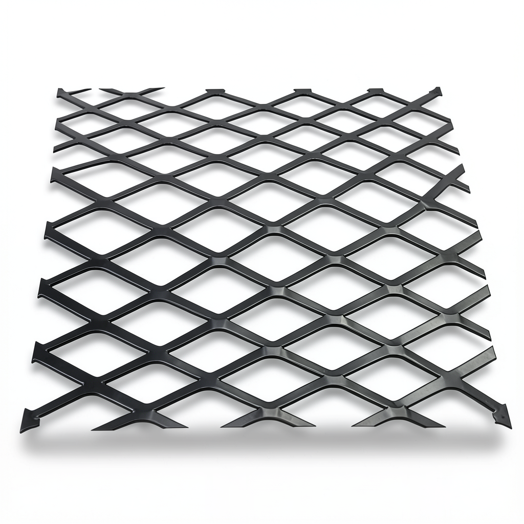 شبك حديد اسود بقلاوة سماكة 2 ملم عرض 2.44 متر طول 5 متر