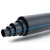 HDPE Plastic Pipe 12.5 Bar Pressure PE 100 Outer Diameter 250 mm SDR 13.6 Black with Blue Stripes - Image 1