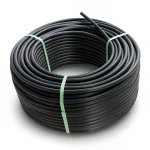 لفة أنابيب HDPE ضغط 4 بار PE 80 قطر خارجي 63 مم SDR 41 لون أسود