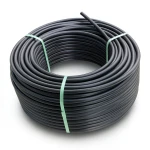 لفة أنابيب HDPE ضغط 4 بار PE 80 قطر خارجي 110 مم SDR 33 لون أسود