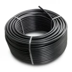 لفة أنابيب بلاستيك HDPE ضغط 4 بار PE 80 قطر خارجي 140 مم SDR 33 لون أسود