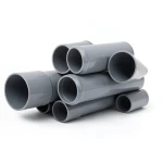 UPVC Pipes Nominal Pressure 10 Bar Outside Diameter 63 mm Thickness 3 mm Gray