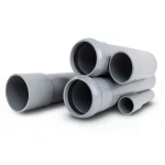 UPVC Pipes Nominal Pressure 10 Bar OD 75 mm Thickness 3.6 mm Gray