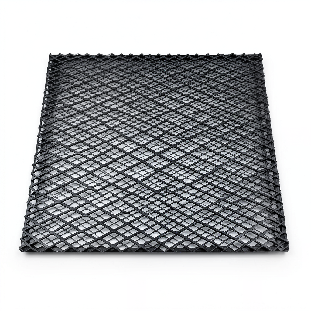 Hot Rolled Black Steel Expanded Metal Mesh Thickness 2.8 mm Width 1.22 m Length 2 m
