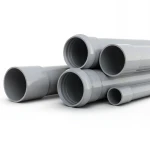 UPVC Pipes Nominal Pressure 10 Bar Outside Diameter 50 mm Thickness 2.4 mm Gray