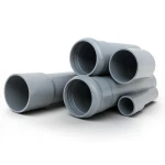 UPVC Pipes Nominal Pressure 10 Bar Outside Diameter 63 mm Thickness 3 mm Gray