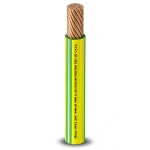 سلك 18 AWG نحاس مجدول 600 فولت عزل PVC اصفر/اخضر طول 2500 قدم | شركة الفنار