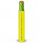 سلك 10 AWG نحاس مجدول 600 فولت عزل PVC AWM اصفر/اخضر طول 2500 قدم | شركة الفنار