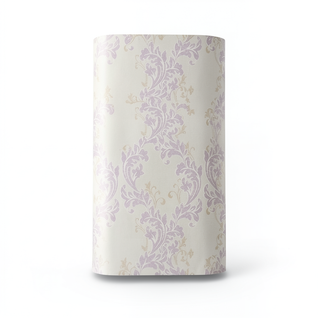 Italian Wallpaper Classic Design 10m x 0.73m, Pale Beige, Model 7026