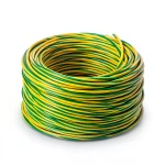 سلك كهرباء 8 AWG نحاس مجدول 600 فولت AWM معزول PVC اصفر/اخضر 2500 قدم | شركة الفنار