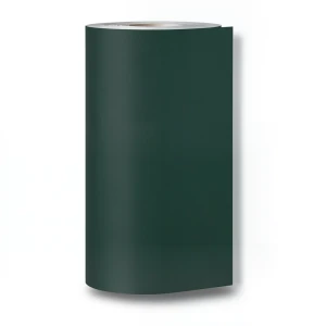 ورق جداري تصميم سادة لون أخضر داكن 0.53 م × 10 م، موديل 17726