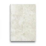 Italian Wallpaper Leaf-Patterned Design 10m x 1.06m, Cream Color