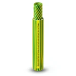 سلك 2/0 AWG نحاس مجدول 600 فولت عزل PVC اصفر/اخضر طول 2500 قدم | شركة الفنار