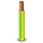 سلك كهرباء 3/0 AWG نحاس مجدول 600 فولت معزول PVC AWM اصفر/اخضر 2500 قدم | شركة الفنار