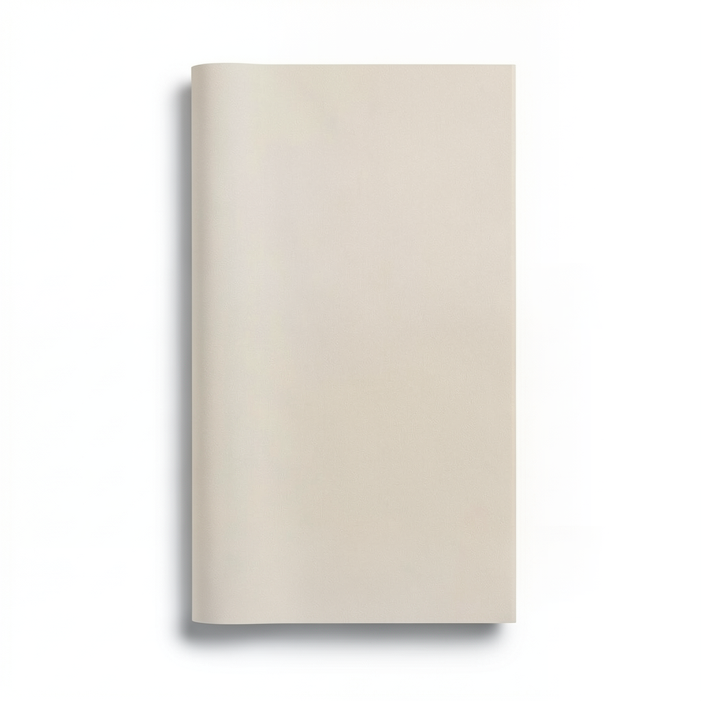 Plain Wall Covering 0.53m x 10m Beige Color, Model 17731