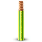 لفة سلك 4/0 AWG نحاس مجدول 600 فولت، عزل PVC، AWM، اصفر/اخضر، طول 2500 قدم | شركة الفنار