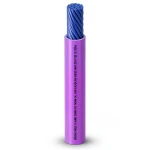 سلك مفرد نحاس مجدول AWM 600 فولت 2/0 AWG معزول PVC بنفسجي 500 قدم | شركة الفنار