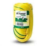 لفة سلك 4/0 AWG نحاس مجدول 600 فولت، عزل PVC، AWM، اصفر/اخضر، طول 2500 قدم | شركة الفنار