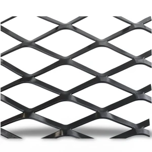 Hot Rolled Black Steel Expanded Metal Mesh Thickness 2.3 mm Width 2.44 m Length 7 m