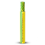 لفة سلك كهرباء 12 AWG نحاس مجدول 600 فولت معزول PVC اصفر/اخضر 2500 قدم | شركة الفنار