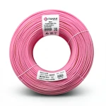 سلك نحاس مرن معزول PVC، 35 مم2، جهد 450/750 فولت، طول 300 قدم، لون زهري | شركة الفنار