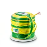 لفة سلك 4/0 AWG نحاس مجدول 600 فولت، عزل PVC، AWM، اصفر/اخضر، طول 2500 قدم | شركة الفنار