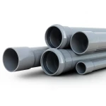 UPVC Pipes Nominal Pressure 6 Bar Outside Diameter 90 mm Thickness 2.7 mm Gray