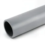 مواسير UPVC جدول 80 مقاس 3/4 إنش سماكة 4.42 مم لون رمادي