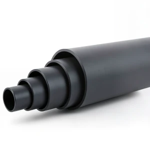 مواسير بلاستيك HDPE ضغط 4 بار PE 80 قطر خارجي 280 مم SDR 41 لون أسود