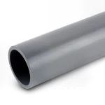 أنابيب UPVC جدول 80 مقاس 1 1/4 إنش سماكة 5.43 مم لون رمادي