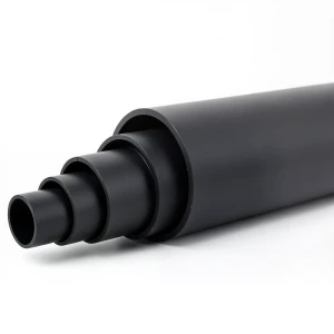 أنابيب بلاستيك HDPE ضغط 4 بار PE 80 قطر خارجي 315 مم SDR 41 لون أسود