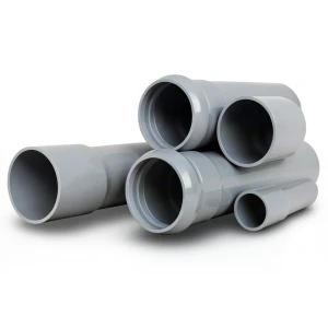 UPVC Pipes Nominal Pressure 6 Bar Outside Diameter 280 mm Thickness 8.2 mm Gray