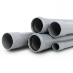 UPVC Pipes Nominal Pressure 6 Bar Outside Diameter 500 mm Thickness 14.6 mm Gray