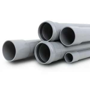 UPVC Pipes Nominal Pressure 6 Bar Outside Diameter 500 mm Thickness 14.6 mm Gray
