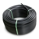 لفة أنابيب HDPE ضغط 4 بار PE 80 قطر خارجي 63 مم SDR 41 لون أسود