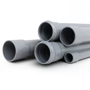 UPVC Pipes Nominal Pressure 6 Bar Outside Diameter 710 mm Thickness 20.7 mm Gray
