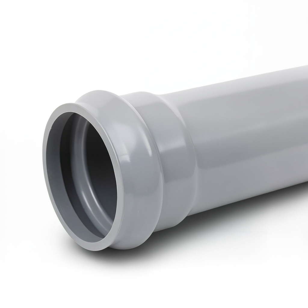 UPVC Pipe 10 Bar Pressure 280 mm OD Thickness 13.4 mm Grey