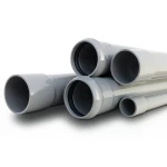 مواسير UPVC ضغط 6 بار قطر خارجي 315 مم سمك 9.2 مم لون رمادي