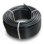 لفة أنابيب بلاستيك HDPE ضغط 4 بار PE 80 قطر خارجي 140 مم SDR 33 لون أسود