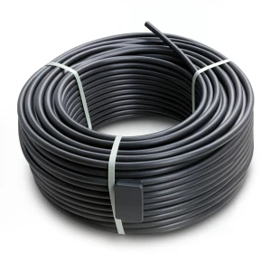 لفة أنابيب HDPE ضغط 4 بار PE 80 قطر خارجي 50 مم SDR 33 لون أسود