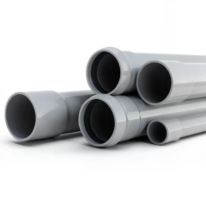 UPVC Pipes Nominal Pressure 6 Bar Outside Diameter 710 mm Thickness 20.7 mm Gray