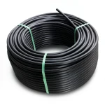 لفة أنابيب بلاستيك HDPE ضغط 4 بار PE 80 قطر خارجي 140 مم SDR 33 لون أسود