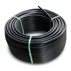 لفة أنابيب بلاستيك HDPE ضغط 4 بار PE 80 قطر خارجي 140 مم SDR 33 لون أسود