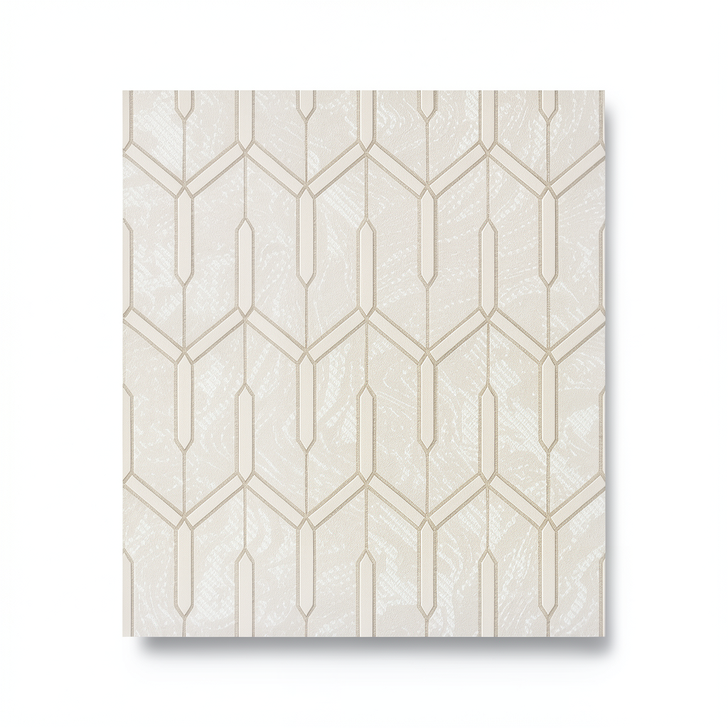 Modern Italian Wall Decoration 10m x 0.73m Pale Beige, Model 44843
