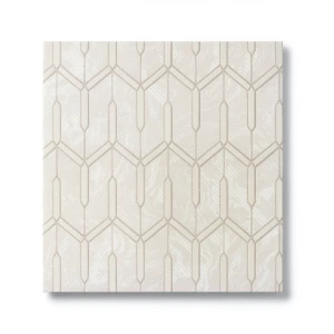 Modern Italian Wall Decoration 10m x 0.73m Pale Beige, Model 44843