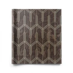 Modern Italian Wallpaper 10m x 0.73m Dark Brown, Model 44846