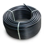 لفة أنابيب HDPE ضغط 4 بار PE 80 قطر خارجي 125 مم SDR 41 لون أسود
