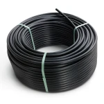 لفة أنابيب بلاستيك HDPE ضغط 4 بار PE 80 قطر خارجي 140 مم SDR 41 لون أسود