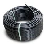 لفة أنابيب بلاستيك HDPE ضغط 4 بار PE 80 قطر خارجي 160 مم SDR 41 لون أسود